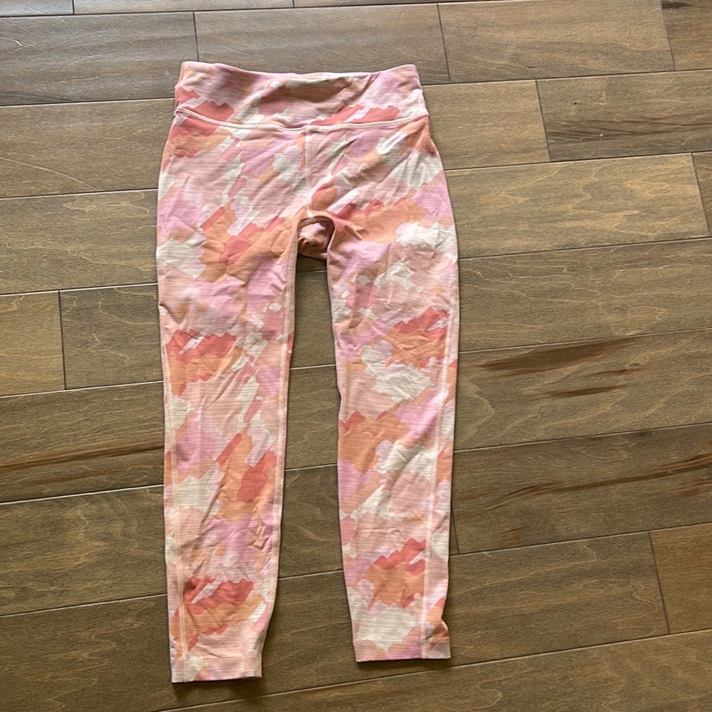 Outdoor Voices Pink Camo leggings